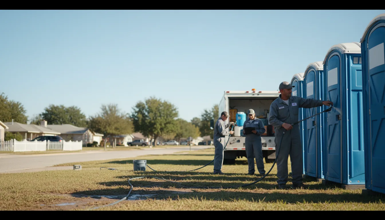 Long-Term Portable Toilet Rental in Taylor, MS near me